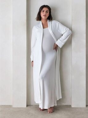 Bumpsuit cloud robe + parachute pants